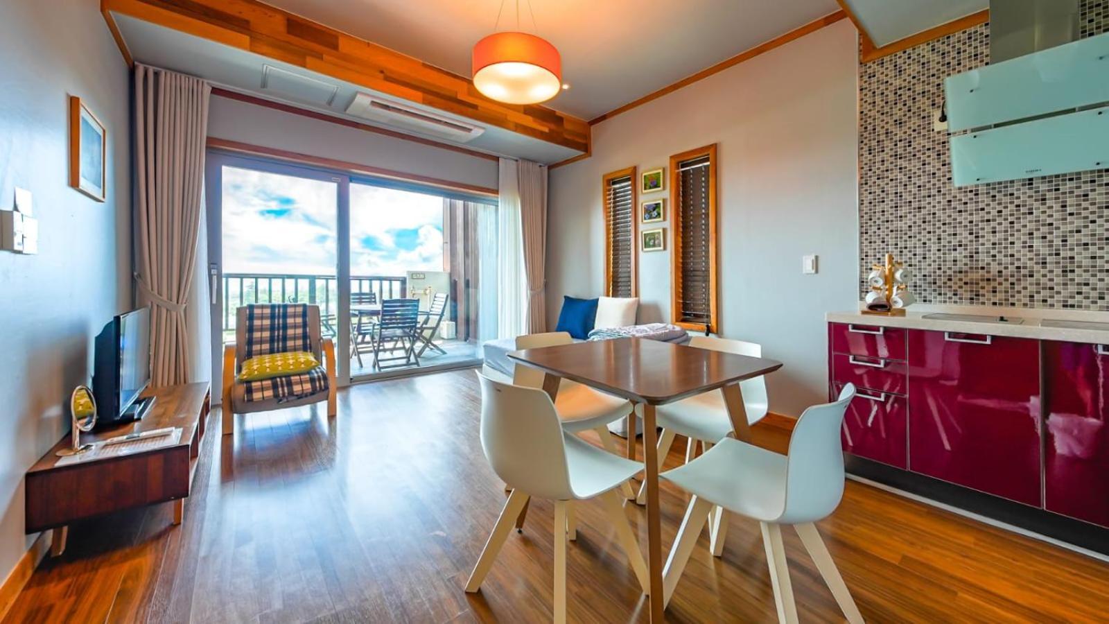 Jeju Eco Suites Seogwipo Bagian luar foto